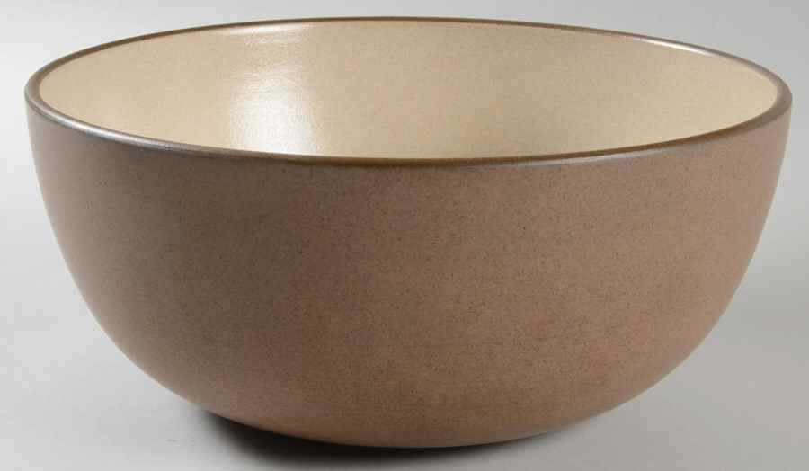 Sandalwood (Coupe Shape) 10" Large Salad Serving Bowl by Heath-1