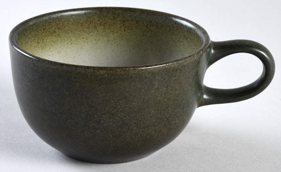Sea & Sand (Coupe Shape) Flat Cup by Heath-1