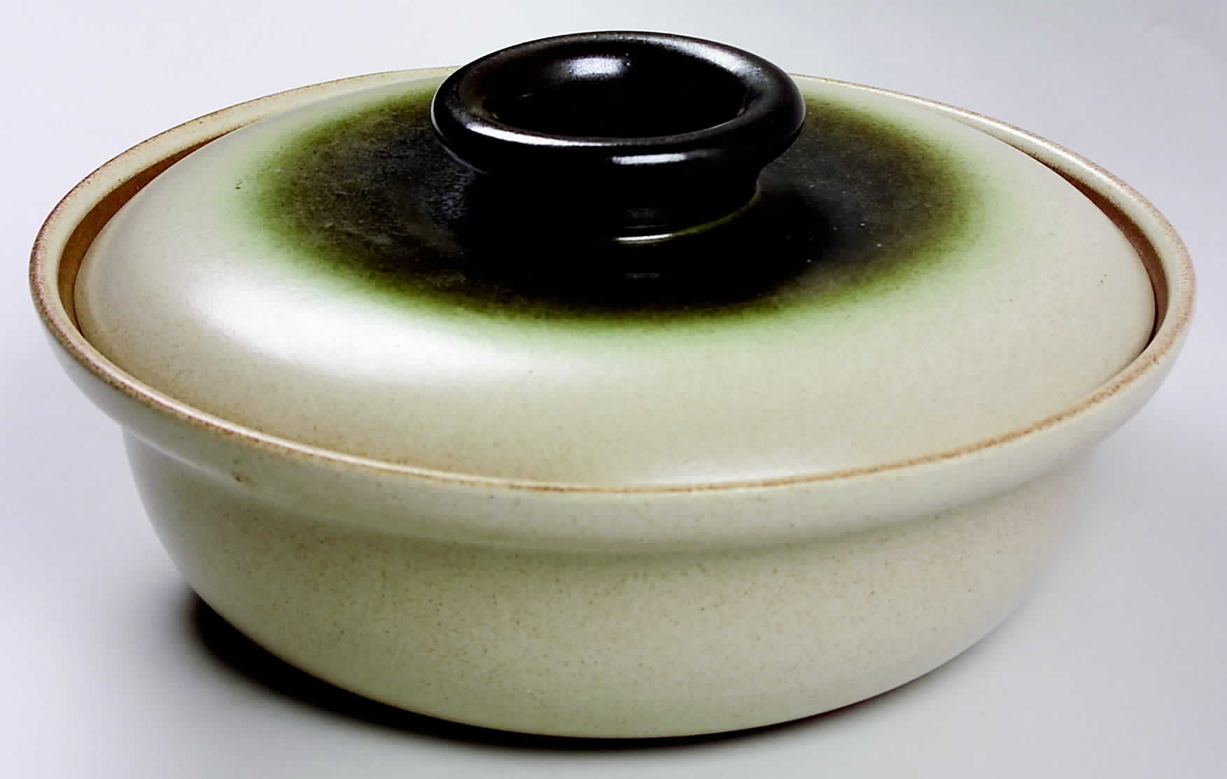 Sea & Sand (Coupe Shape) 1.5 Qt Round Covered Casserole by Heath-1