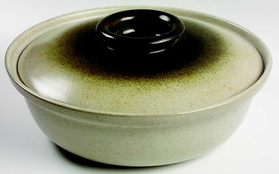 Sea & Sand (Coupe Shape) 2.75 Qt Round Covered Casserole by Heath-1