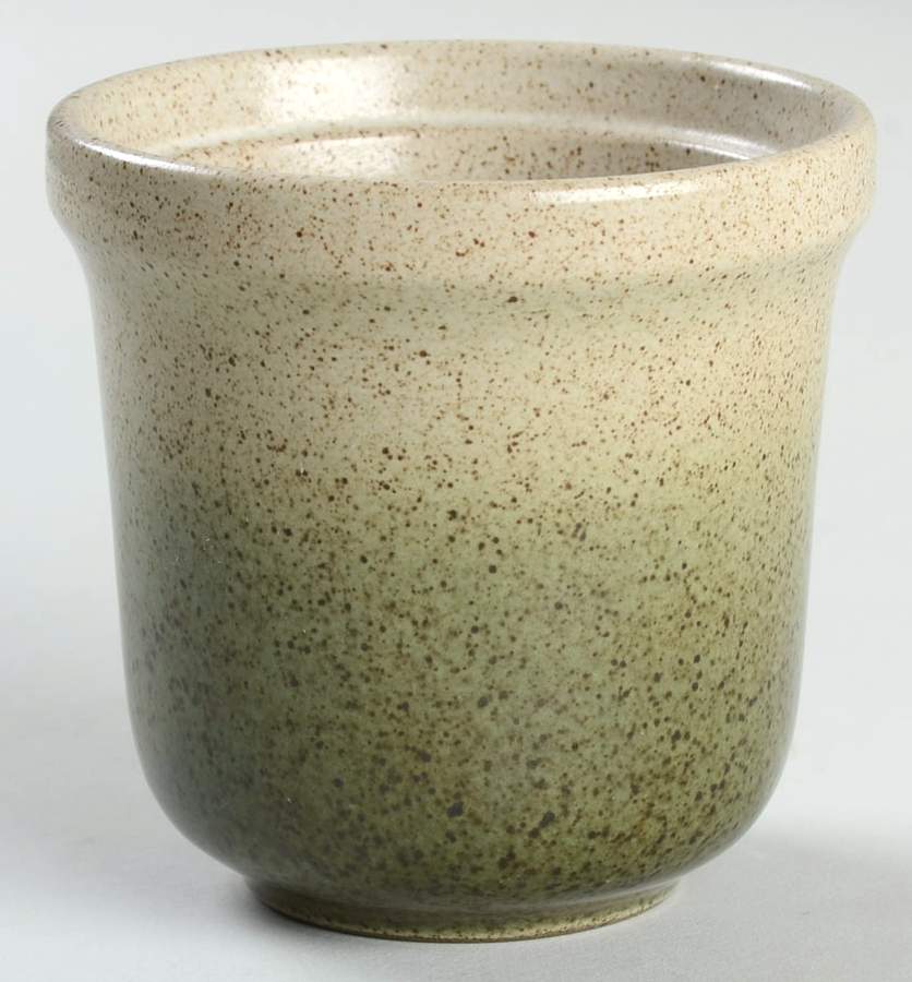 Sea & Sand (Coupe Shape) Mustard Jar No Lid by Heath-1