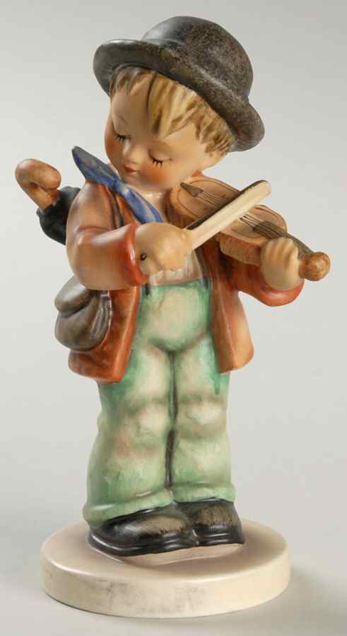 Little Fiddler-Black Hat Tm6-Little Fiddler - Boxed by M.I. Hummel-1
