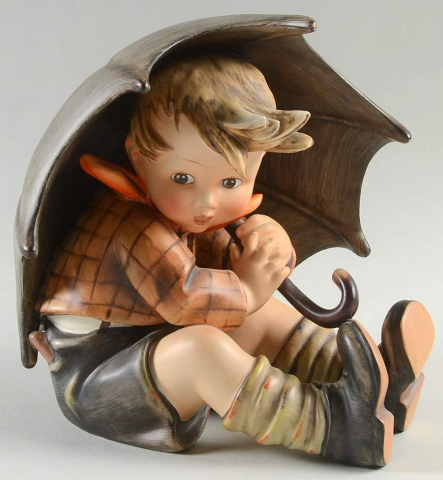 Umbrella Boy Tm2-Umbrella Boy - No Box by M.I. Hummel-1