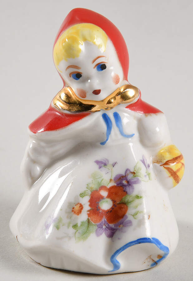 Little Red Riding Hood Salt Shaker by Hull-1