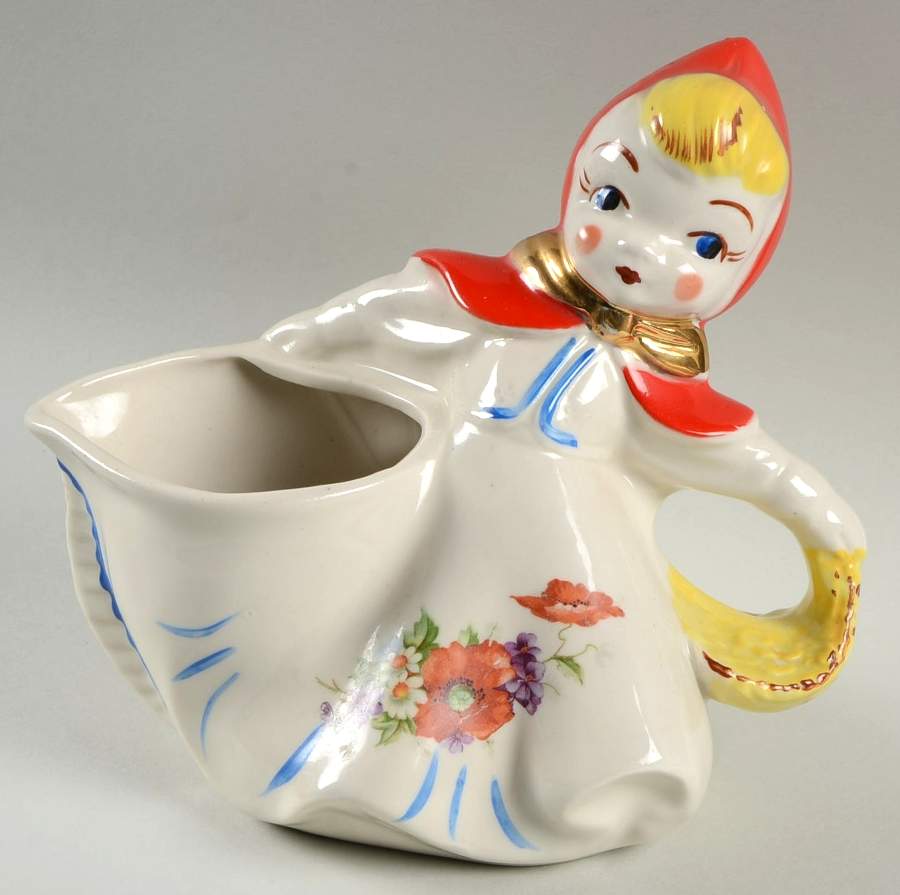Little Red Riding Hood Creamer by Hull-1