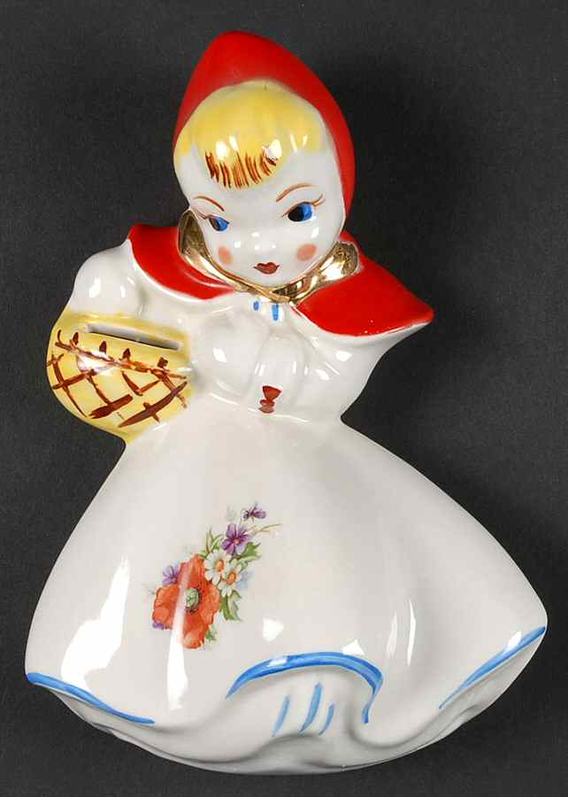 Little Red Riding Hood Wall Bank by Hull-1