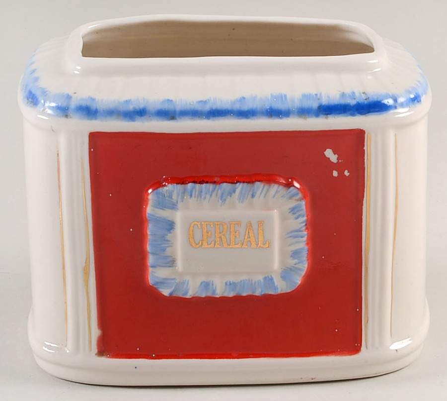 Little Red Riding Hood Cereal Canister No Lid by Hull-1