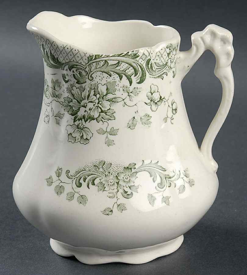 Maine Green Creamer by Wm Hulme-1
