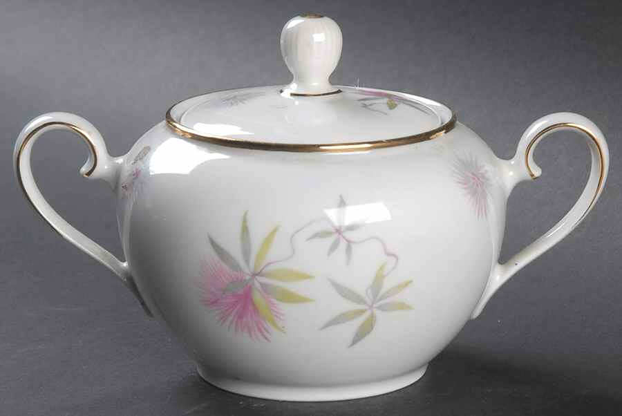 1672 Sugar Bowl & Lid by Hutschenreuther-1