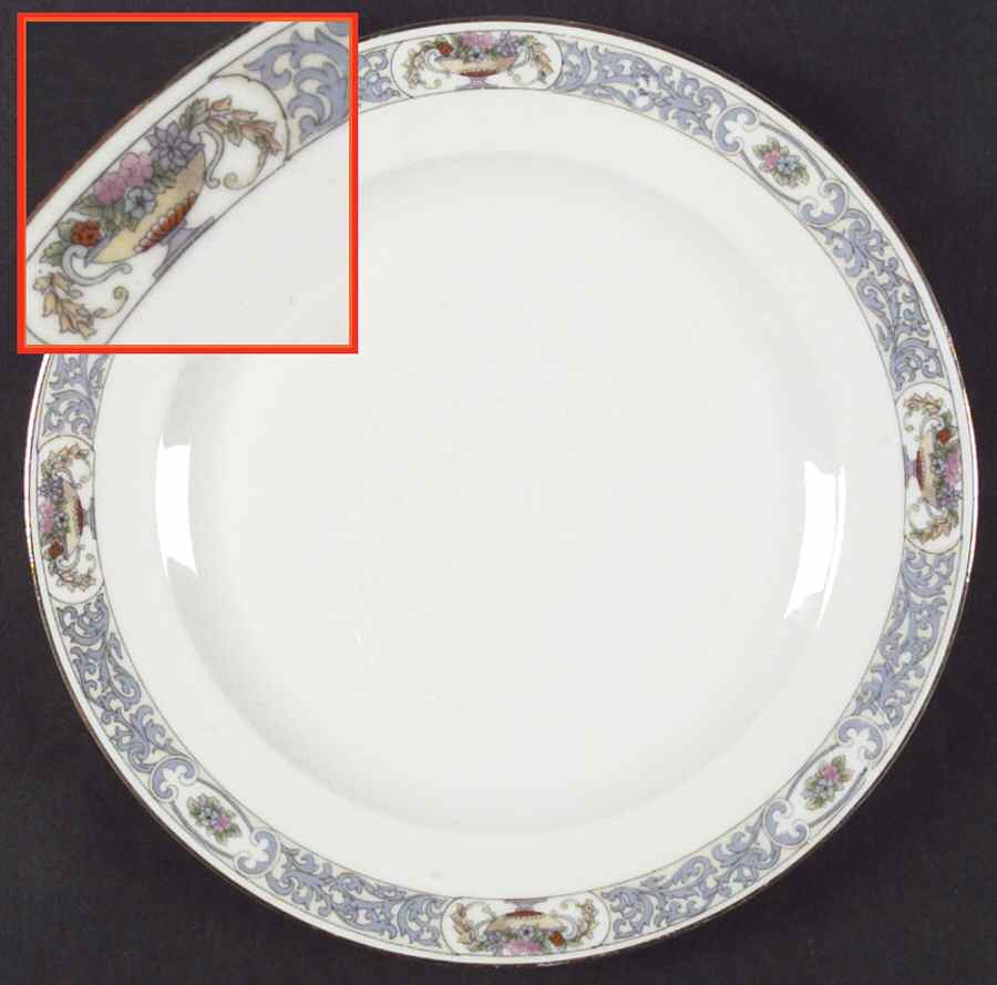 Amherst Dinner Plate by Hutschenreuther-1