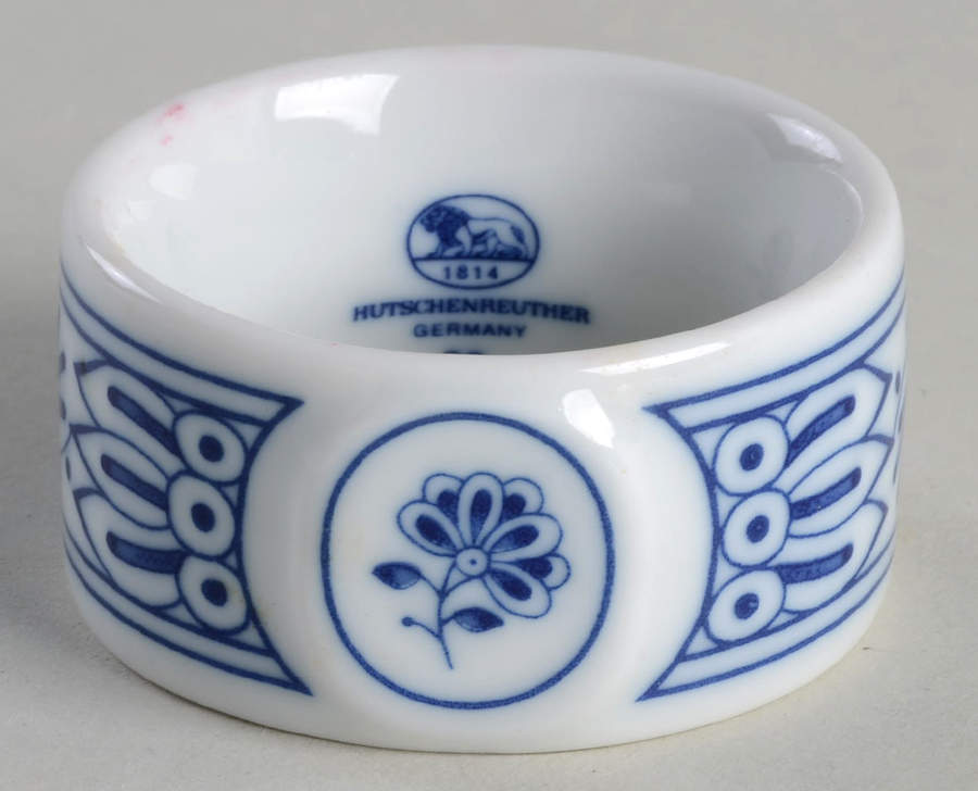 Blue Onion Napkin Ring by Hutschenreuther-1