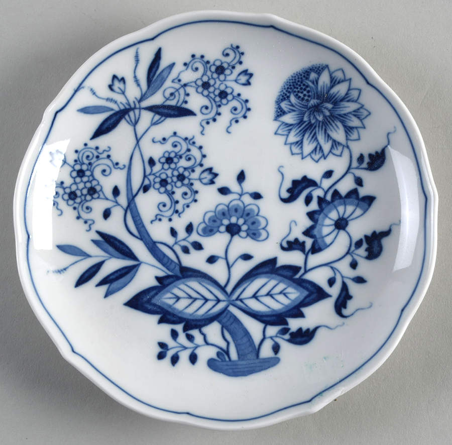 Blue Onion Saucer for Cream Soup Bowl by Hutschenreuther-1