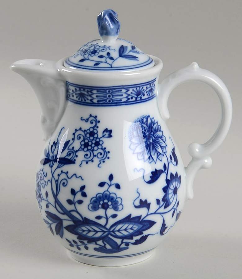 Blue Onion Individual Coffee Pot & Lid by Hutschenreuther-1