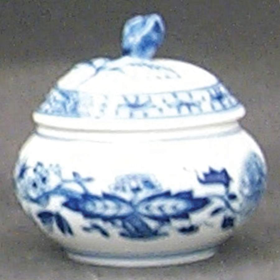 Blue Onion Small Trinket Box & Lid by Hutschenreuther-1
