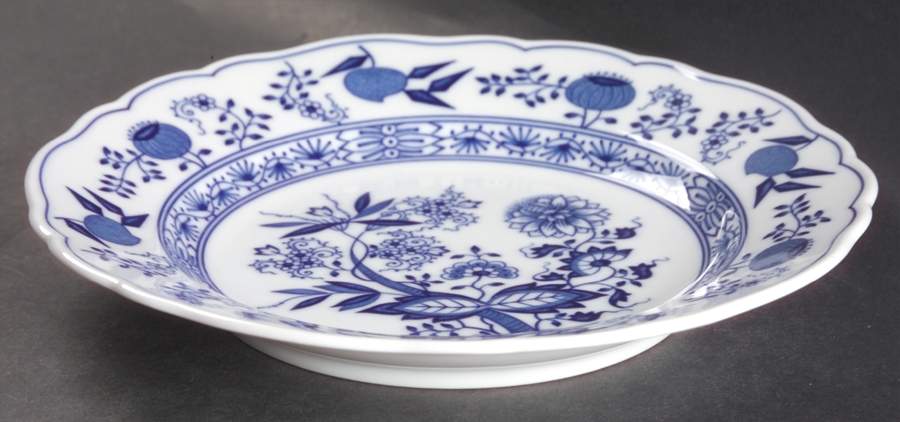 Blue Onion Rim Soup Bowl by Hutschenreuther-1