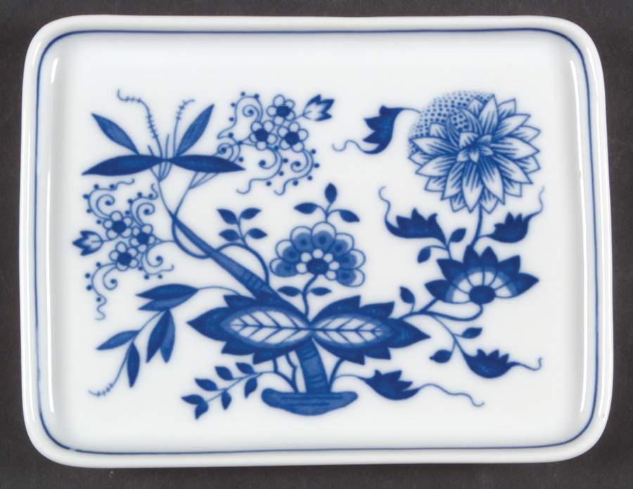 Blue Onion Butter Tray by Hutschenreuther-1