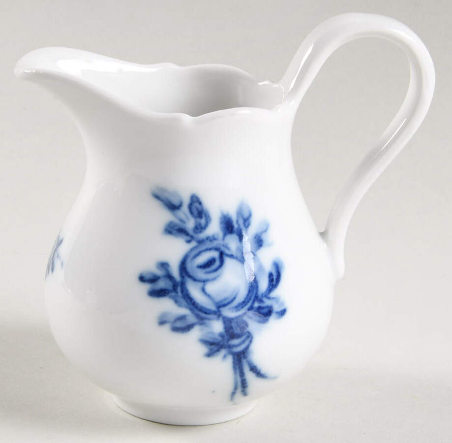 Cobalt Rose Creamer by Hutschenreuther-1