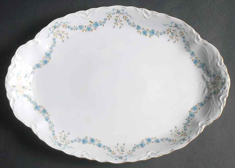 Fontainebleau 12" Oval Serving Platter by Hutschenreuther-1