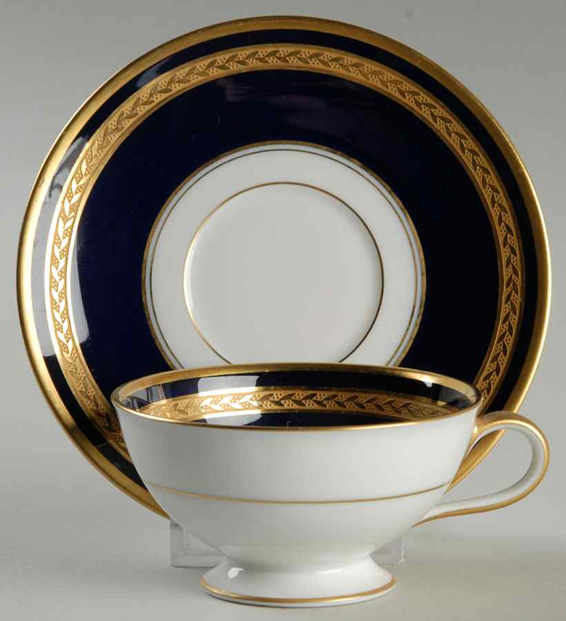 Monarch Footed Demitasse Cup & Saucer Set by Hutschenreuther-1