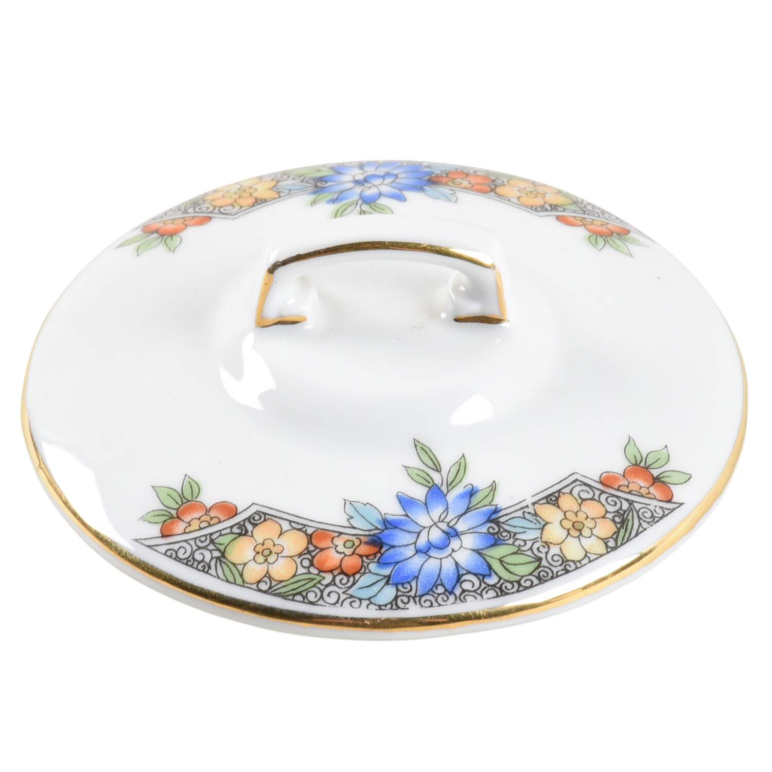 Vernon Lid for Sugar Bowl by Hutschenreuther-1