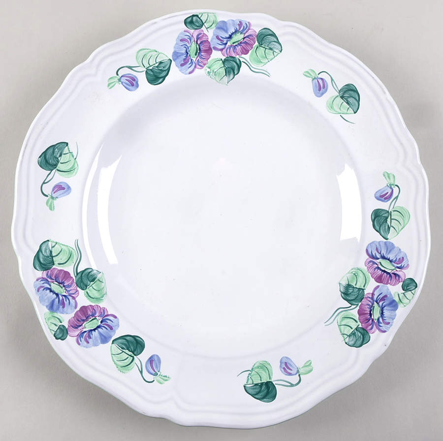 Violets Dinner Plate by Herend Village-1