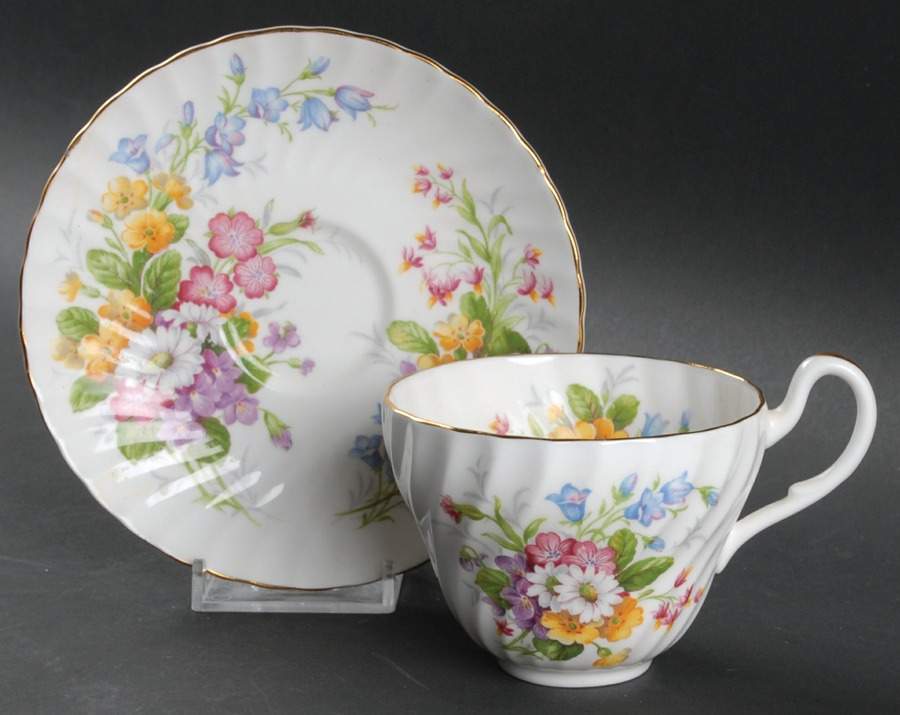 HET1 Flat Cup & Saucer Set by Heathcote-1