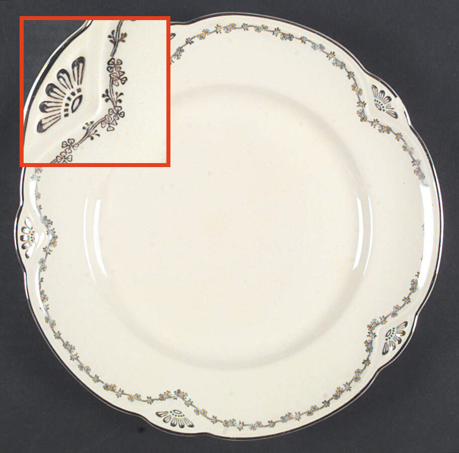 M137 Dinner Plate by Homer Laughlin -1