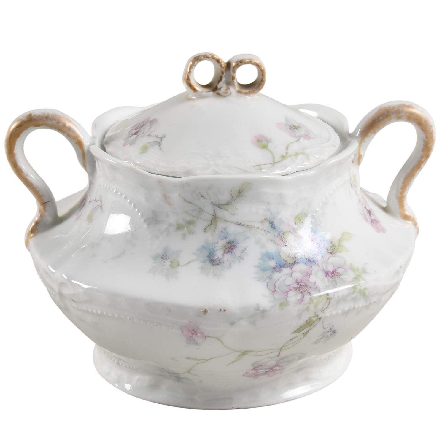 Schleiger 156c Sugar Bowl & Lid by Haviland-1