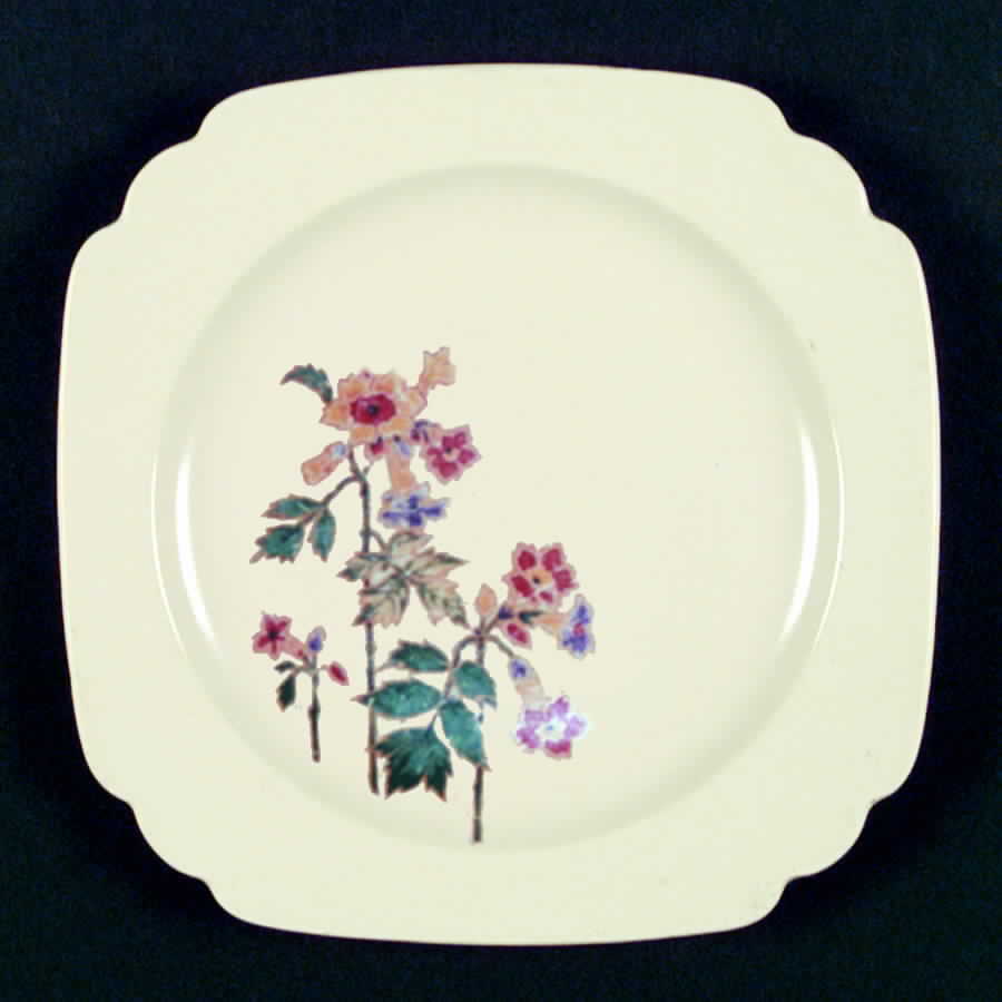 Columbine Salad Plate by Homer Laughlin -1