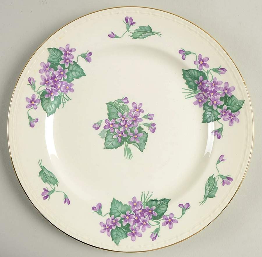 Nosegay Luncheon Plate by Homer Laughlin -1
