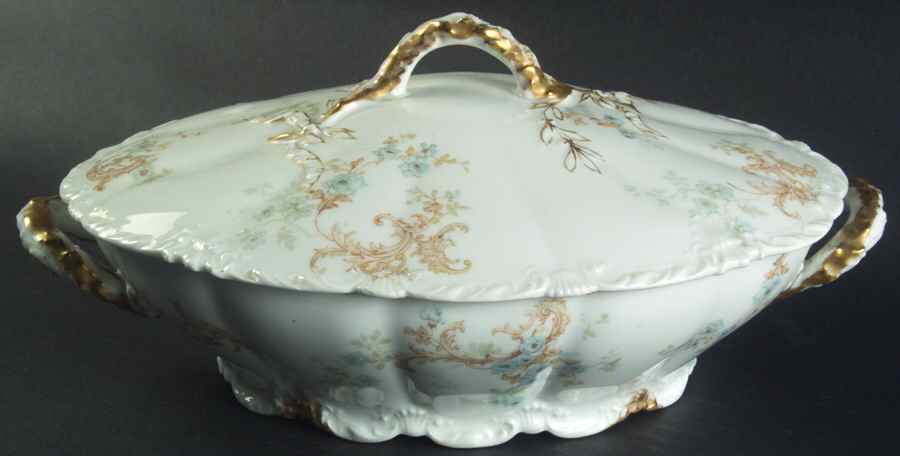 Schleiger 144h Oval Covered Vegetable by Haviland-1