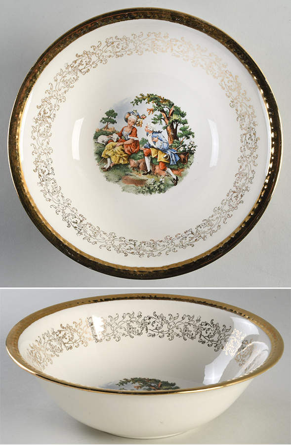 HLC804 8" Round Vegetable Bowl by Homer Laughlin -1