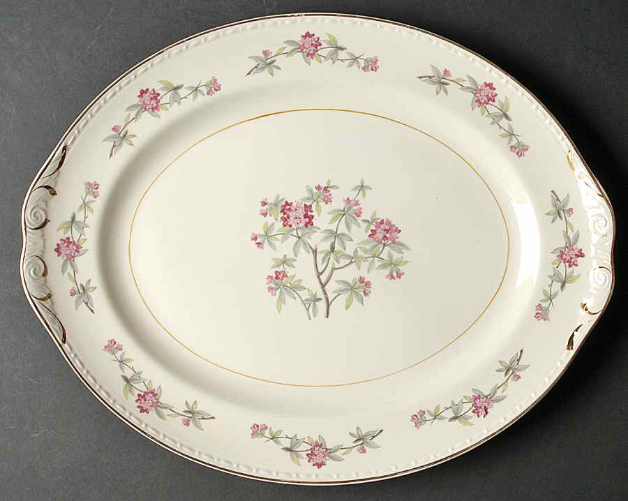 G3436 15" Oval Serving Platter by Homer Laughlin -1