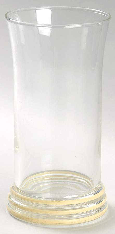Fiesta Yellow (Intro 1987) 16 Oz Glassware Tumbler by Homer Laughlin -1