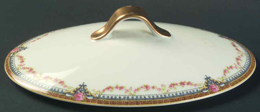 Schleiger 616 Lid for Round Vegetable by Haviland-1