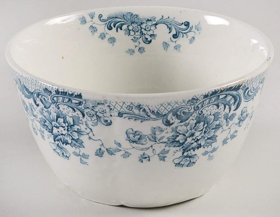 Maine Blue Bowl Waste by Wm Hulme-1