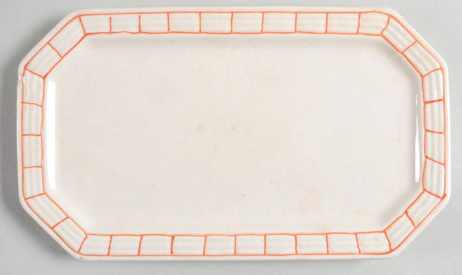 Coq Rouge 10" Octagonal Serving Platter by Howard Holt-1
