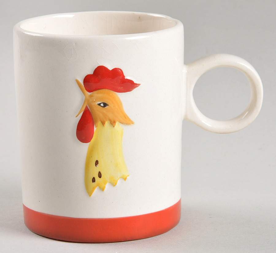 Coq Rouge Mug by Howard Holt-1