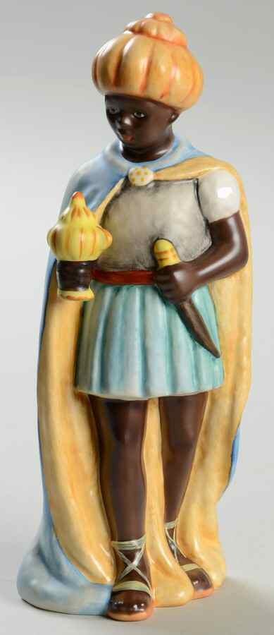 Nativity-Small Colored Tm8-King Standing - No Box by M.I. Hummel-1