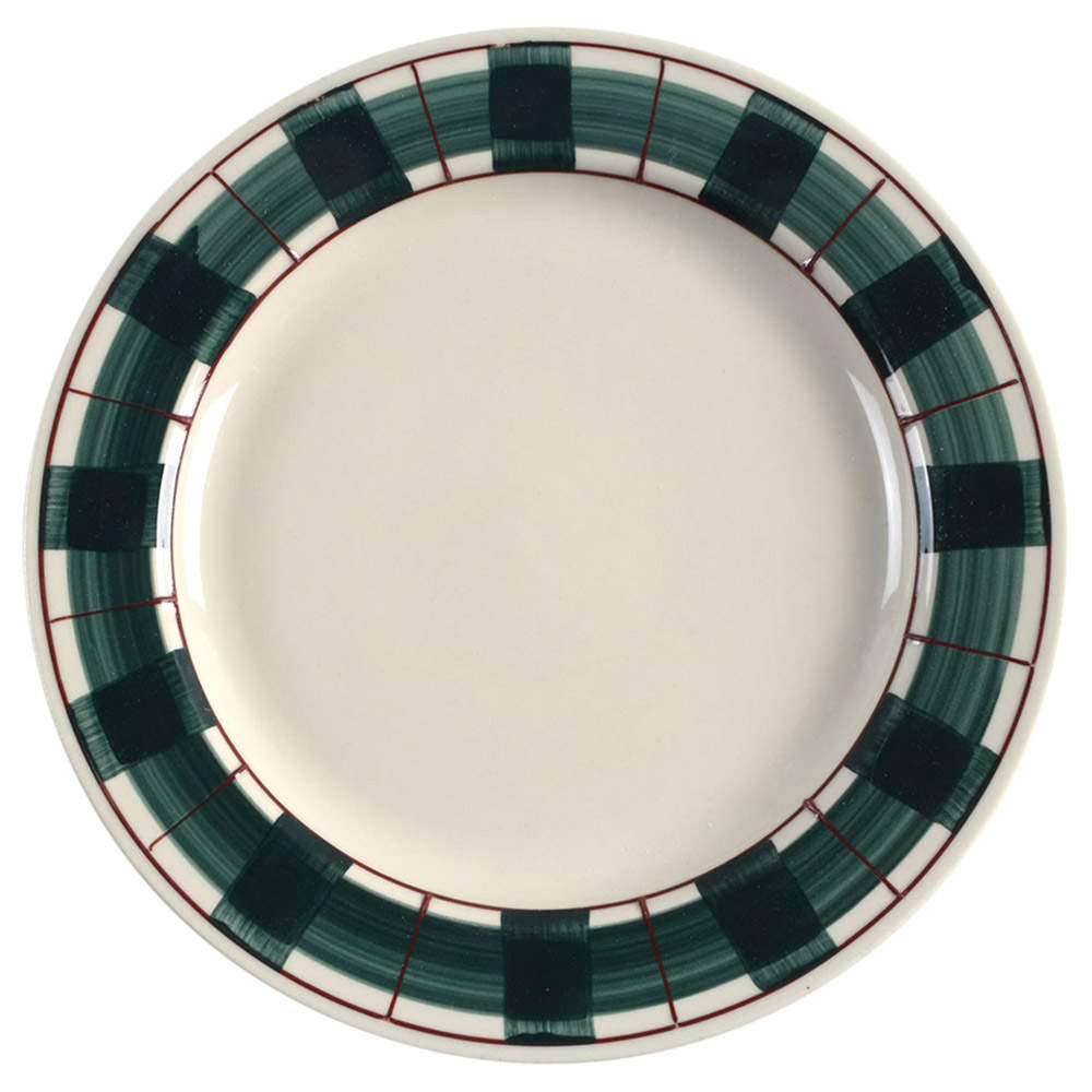 Buffalo Check Dinner Plate by Hartstone-1