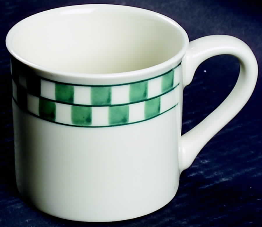 Green Checks Mug by Hartstone-1