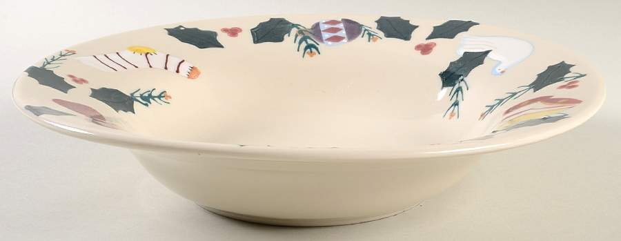 Christmas Traditions 11" Large Salad Serving Bowl by Hartstone-1