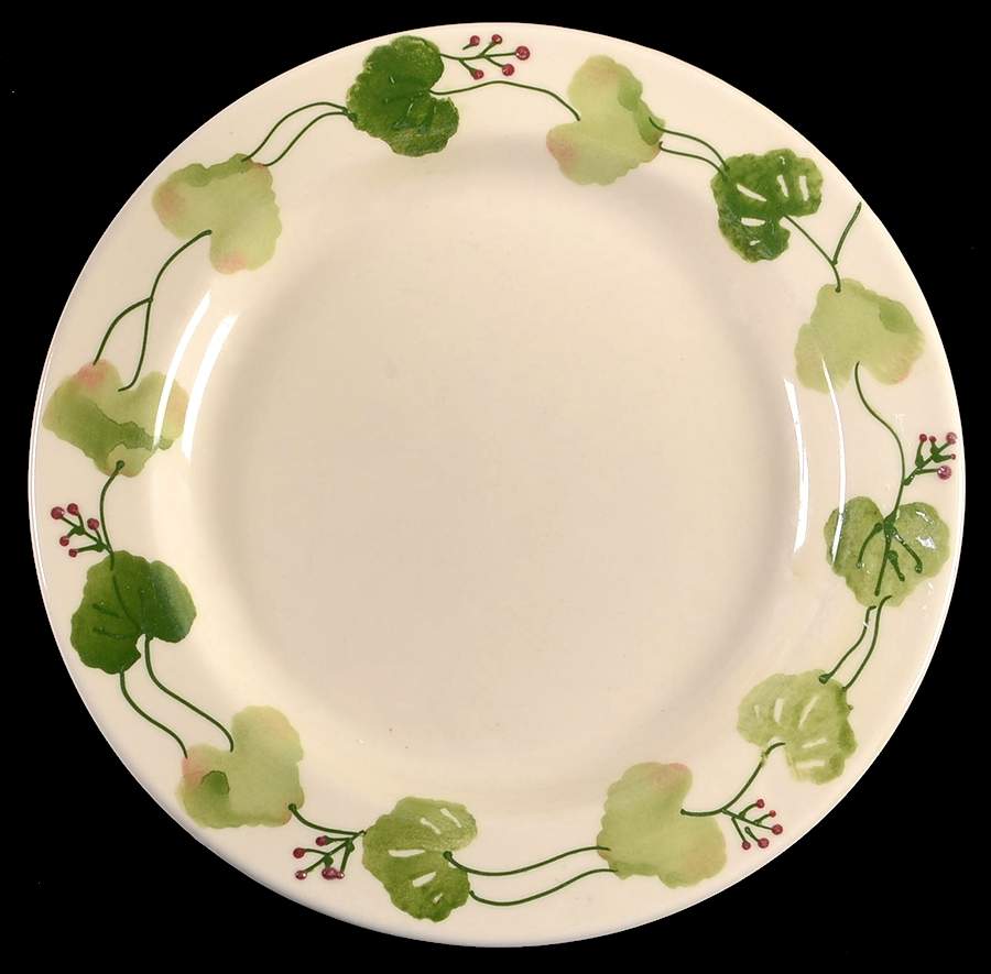 Geranium Dinner Plate by Hartstone-1