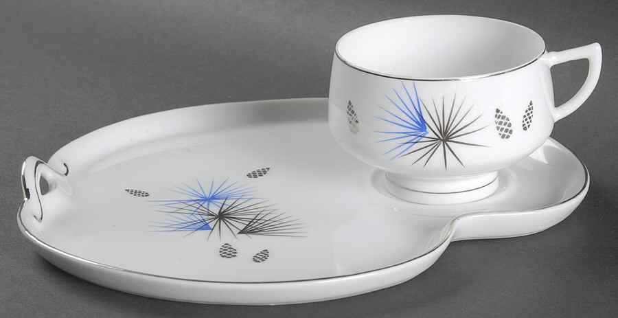 9613 Snack Plate & Cup Set by Hakusan-1
