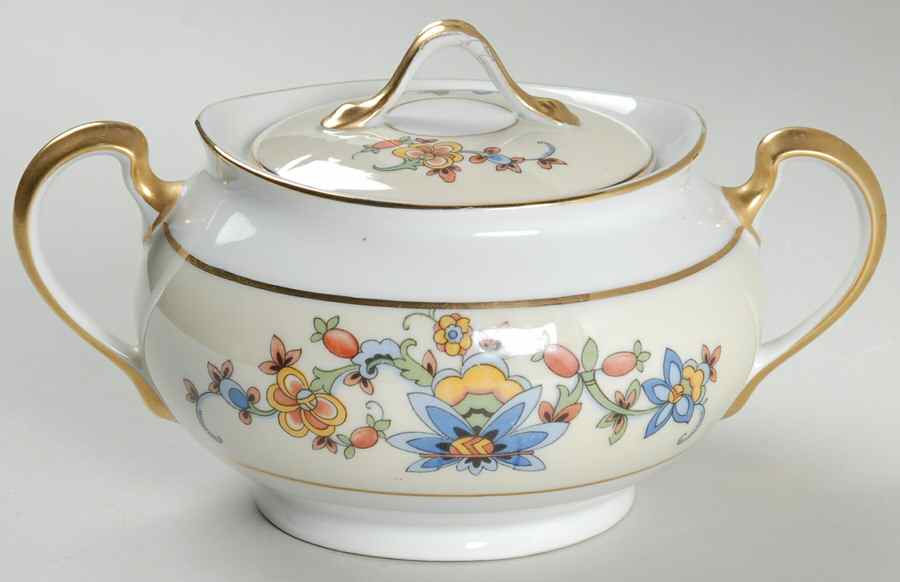 10698 Sugar Bowl & Lid by Heinrich - H&C-1