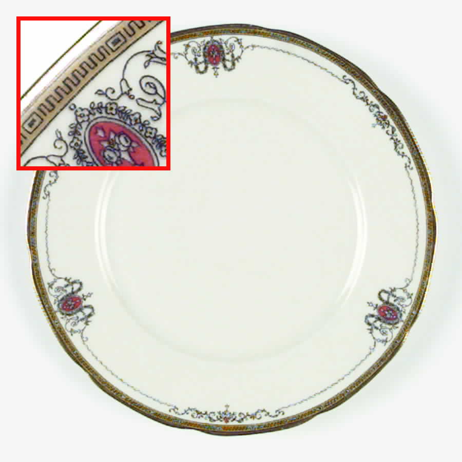 Crusader (Scalloped) Bread & Butter Plate by Heinrich - H&C-1