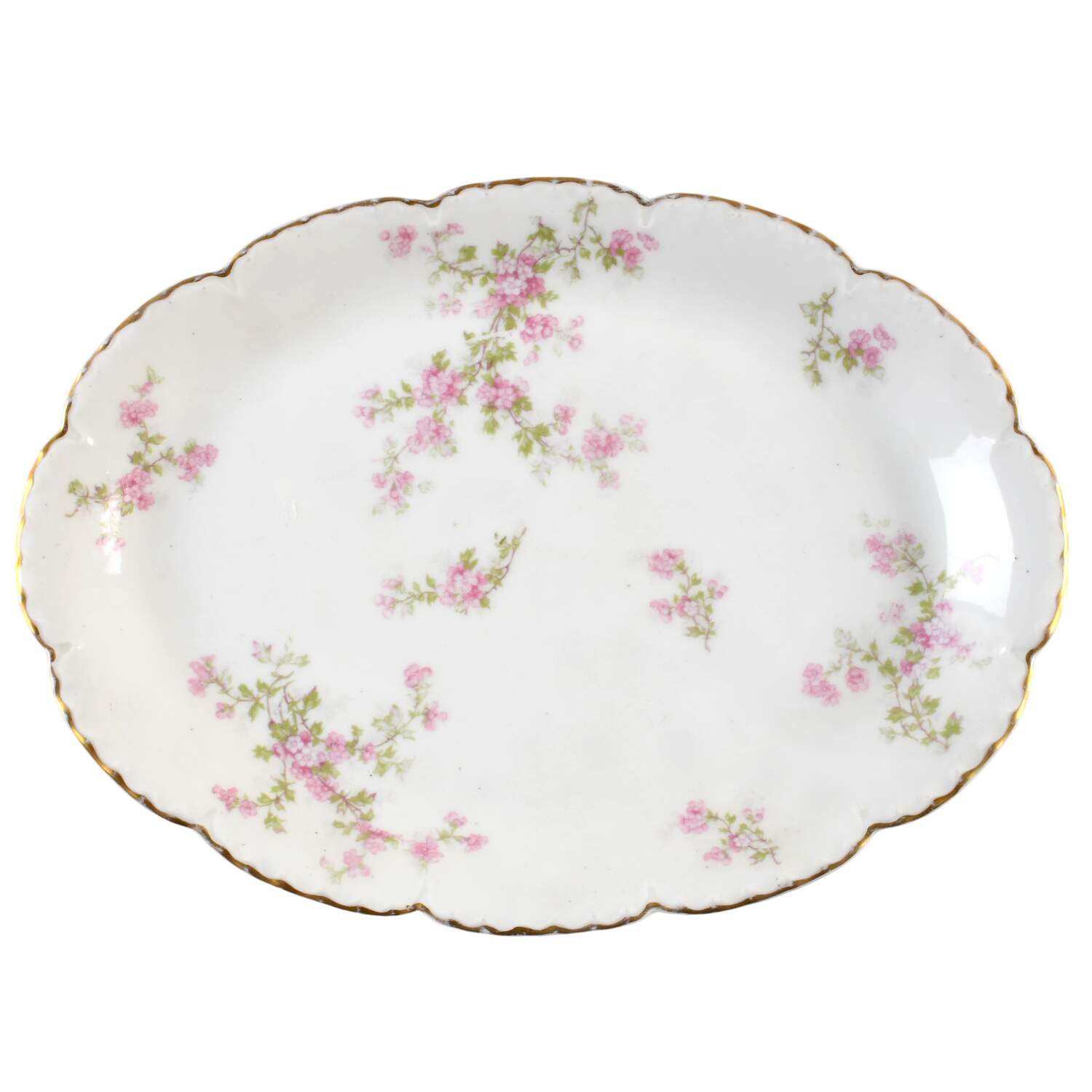 Schleiger 29Q 11" Oval Serving Platter by Haviland-1