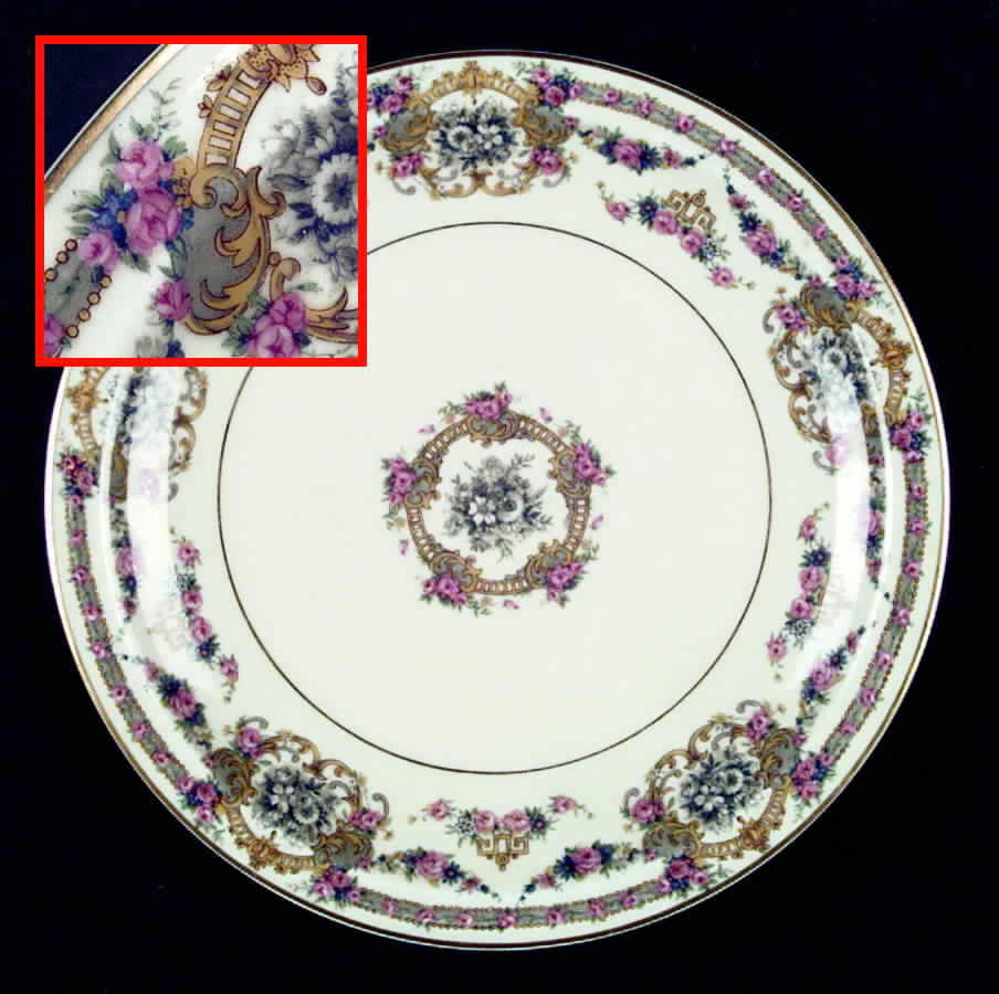 H753 Dinner Plate by Haviland-1