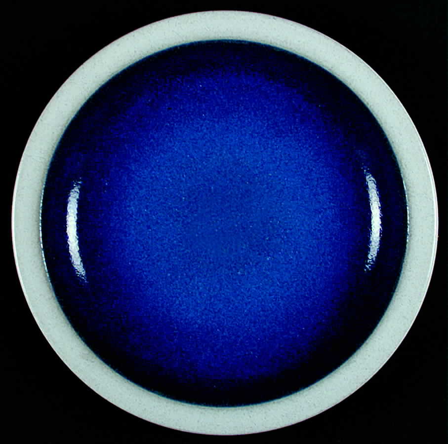 Opal Blue (Rim Shape) Luncheon Plate by Heath-1