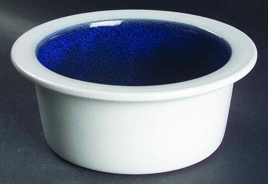 Opal Blue (Rim Shape) 5" Round Baker by Heath-1